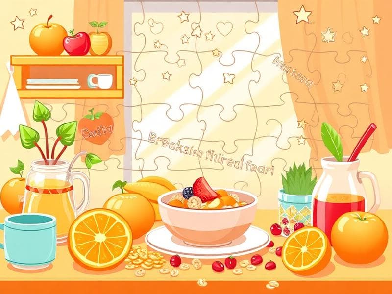 Frukostdags - Matpussel för barn