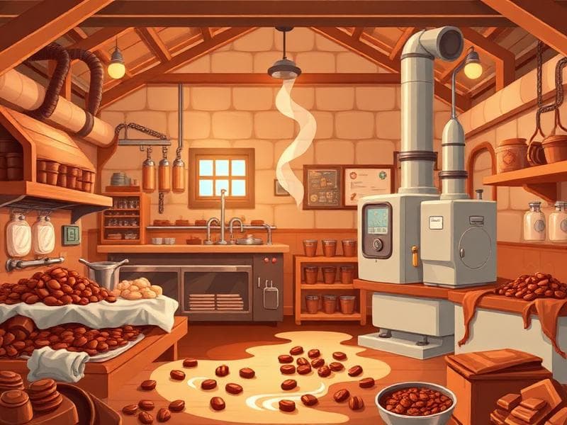 Chokladfabriken - Matpussel för barn