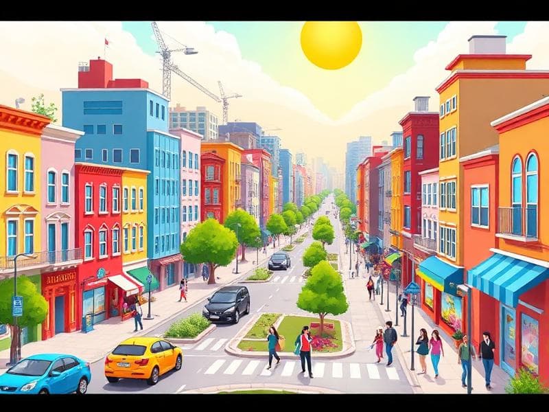 Stadsäventyret - Städerpussel för barn