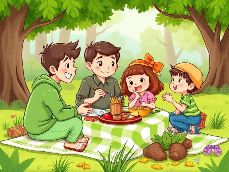 Picknicklunchen - Matpussel för barn